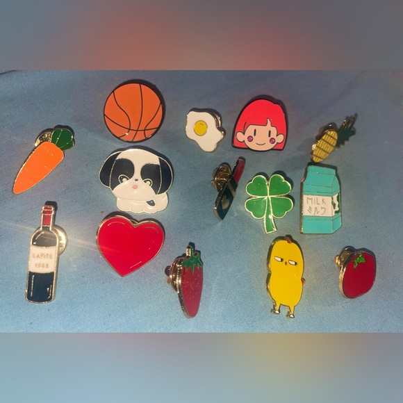 10+ Random Enamel / lapel pins - Picture 1 of 1